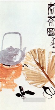Preparación de Qi Baishi chino tradicional Pinturas al óleo